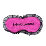 1pc Crown Eye Blinder Winker Sleep Mask Padded Eyeshade Rest Relax for sleep eye cover Travel Cartoon Long Eyelashes