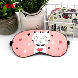 1pc Cartoon Sleeping Mask For Eye Travel Relax Sleeping Aid Eye Patch Shading Eye Mask Eyepatch Eye Cover Cotton Eyeshade