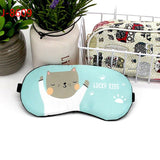 1pc Cartoon Sleeping Mask For Eye Travel Relax Sleeping Aid Eye Patch Shading Eye Mask Eyepatch Eye Cover Cotton Eyeshade