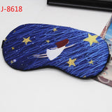 1pc Cartoon Sleeping Mask For Eye Travel Relax Sleeping Aid Eye Patch Shading Eye Mask Eyepatch Eye Cover Cotton Eyeshade