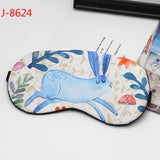 1pc Cartoon Sleeping Mask For Eye Travel Relax Sleeping Aid Eye Patch Shading Eye Mask Eyepatch Eye Cover Cotton Eyeshade