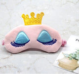 Unicorn Eye Mask Cartoon Variety Sleeping Mask Plush Eye Shade Cover Eyeshade Relax Mask Suitable for Travel Home Party Gifts