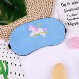 Unicorn Eye Mask Cartoon Variety Sleeping Mask Plush Eye Shade Cover Eyeshade Relax Mask Suitable for Travel Home Party Gifts