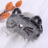 Unicorn Eye Mask Cartoon Variety Sleeping Mask Plush Eye Shade Cover Eyeshade Relax Mask Suitable for Travel Home Party Gifts