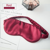 19 Momme Mulberry Silk Sleep Eye Mask & Blindfold with Elastic Strap Soft Eye Cover Eyeshade for Night Sleeping, Travel, Nap