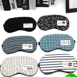 1PC Cotton Travel Sleep Rest Sleeping Relax Aid Mask Eye Shade Cover Comfort Care Blindfold eye care tools