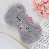 Panda Eye Mask Plush Animal Mouse Bear Deer Eye Cover Cute Plush Eye Mask Girl Toy Suitable For Travel Home Party