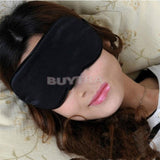 Portable Soft Eye Mask Black Fast Sleeping Eyeshade Cover Eye Masks Shade Patch Women Men Blindfold Travel Sleepmasker