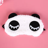 Health Care Tools Cute Face White Panda Eye Mask Eyeshade Shading Sleep Cotton Goggles Eye Mask Sleep Mask Eye Cover 3 Styles