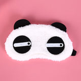 Health Care Tools Cute Face White Panda Eye Mask Eyeshade Shading Sleep Cotton Goggles Eye Mask Sleep Mask Eye Cover 3 Styles