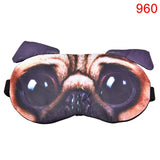 Cotton Cat Dog Sleeping MASK Soft Blindfold Eyepatch Women Men Sleep Eyeshade Eye Cover Cute Sleep Mask Eyeshade Cover Eye Mask