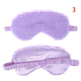 Soft Plush Eye Masks Silk Love Cloud Eye Cover Rabbit Plush Sleeping Mask Eyepatch Cartoon Nap Eye Shade Blindfold Wholesale