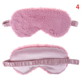 Soft Plush Eye Masks Silk Love Cloud Eye Cover Rabbit Plush Sleeping Mask Eyepatch Cartoon Nap Eye Shade Blindfold Wholesale