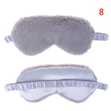 Soft Plush Eye Masks Silk Love Cloud Eye Cover Rabbit Plush Sleeping Mask Eyepatch Cartoon Nap Eye Shade Blindfold Wholesale