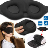 3D Sleeping eye mask Travel Rest Aid Eye Mask Cover Patch Paded Soft Sleeping Mask Blindfold Eye Relax Massager Beauty Tools