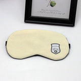 Cotton Linen Sleeping Mask Eye Cover Soft Eyeshade Sleep Mask Travel Rest Eye Band Sleeping Aid Eye Patch Blindfold