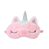 Plush Anime Sleeping Eye Mask Cute Kids Sleep Mask Cartoon 3D Eye Cover Eye Blindfolds Travel Eye Band Shade Rest Eyepatch