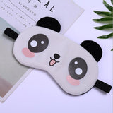 Cute Cotton Cartoon Eye Cover Sleeping Mask Creative Funny Eyepatch Sleep Mask Travel Relax Eye Band Sleeping Aid Kids Blindfold