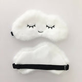 1pc New Unicorn Eye Mask Cartoon Sleeping Mask Plush Eye Shade Cover Eyeshade Suitable For Travel Home Party Gifts Eye Care