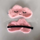 1pc New Unicorn Eye Mask Cartoon Sleeping Mask Plush Eye Shade Cover Eyeshade Suitable For Travel Home Party Gifts Eye Care