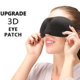 2019 Brandnew Upgrade 3D Sleep Eye Mask Good Shading Stereo Eye Cover Sleeping Mask Travel Rest Eye Band Eyepatch Blindfolds