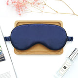 Imitated Silk Sleep Eye Mask Sleeping Eye Patch Women Eye Cover Stretch Band Eyepatch Blindfold Travel Rest Sleep Aid Eyeshade