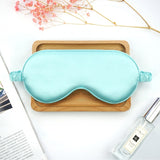 Imitated Silk Sleep Eye Mask Sleeping Eye Patch Women Eye Cover Stretch Band Eyepatch Blindfold Travel Rest Sleep Aid Eyeshade