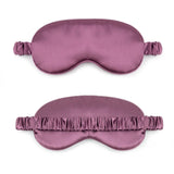 Women Imitated Silk Sleep Eye Mask Portable Travel Eyepatch Nap Eye Patch Rest Blindfold Eye Cover Sleeping Mask Night Eyeshade