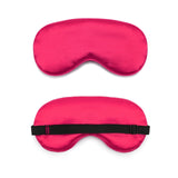 1pcs Eye Cover Silk Sleep Eye Mask Sleeping Padded Shade Patch Eyemask Blindfolds Women Men Travel Relax Rest