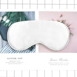 1pcs Eye Cover Silk Sleep Eye Mask Sleeping Padded Shade Patch Eyemask Blindfolds Women Men Travel Relax Rest