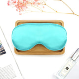 1pcs Eye Cover Silk Sleep Eye Mask Sleeping Padded Shade Patch Eyemask Blindfolds Women Men Travel Relax Rest