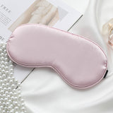 1pcs Eye Cover Silk Sleep Eye Mask Sleeping Padded Shade Patch Eyemask Blindfolds Women Men Travel Relax Rest