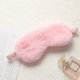 Sleeping Mask Sleeping Blindfold Soft Plush Eye Masks Cute Love Cloud Eye Cover Rabbit Plush Mask Eyepatch Nap Health Eye Cover