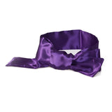 Soft Sleep Eyeshade Satin Ribbon Bandage On Eyes Sex Breathable Cover Eye Patch Belt Blindfold Sexy Exotic Lingerie Accessories