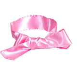 Soft Sleep Eyeshade Satin Ribbon Bandage On Eyes Sex Breathable Cover Eye Patch Belt Blindfold Sexy Exotic Lingerie Accessories