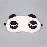 1pcs Cute Panda Sleep Mask Sleeping Face Eye Blindfold Eyeshade Breathable Women Men Travel Cover Health Care Aid Eyepatch Tools