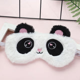 Cartoon 1PCS Mayitr Unicorn Eye Mask Variety Sleep Mask Plush Eye Shade Cover Eyeshade Mask Suitable for Travel Home Plush Gift